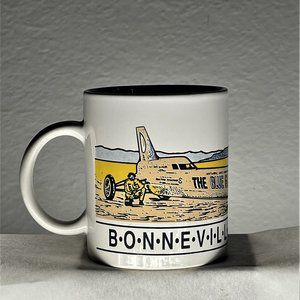BONNEVILLE SALT FLATS Graphic The Blue Flame Standard Coffee Mug No Cracks/Chips